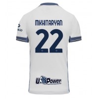 Camiseta Inter Milan Henrikh Mkhitaryan #22 Segunda Equipación Replica 2024-25 mangas cortas